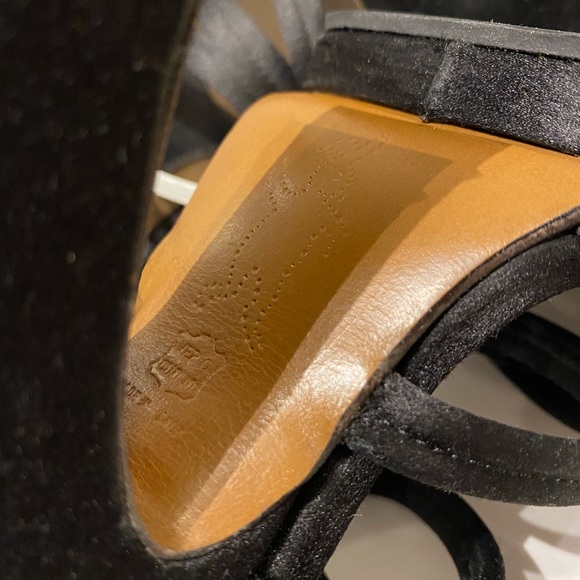 👠BN - M.A.R.N.I. - INCREDIBLE STEAL! Authentic Black Satin Heels - 37 - Picture 10 of 13